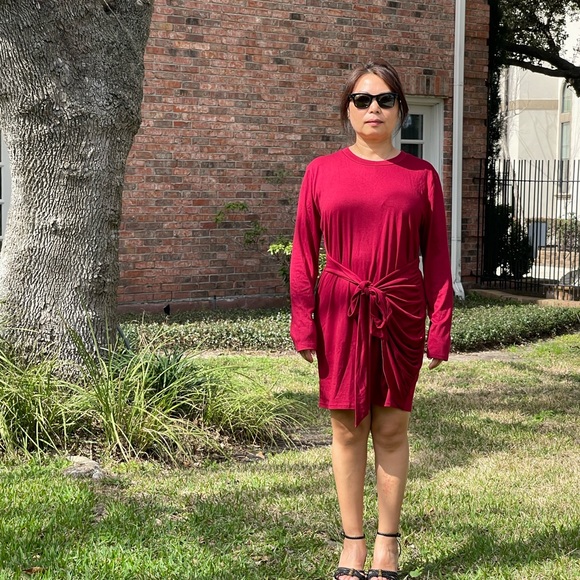 NWT women’s long sleeves jersey dress size XL - Picture 13 of 13